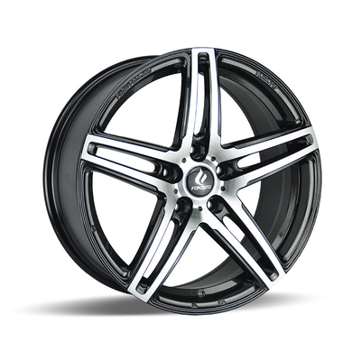 18x8J Flow Form Black Alloy Wheels for Mercedes and BMW Light Weight