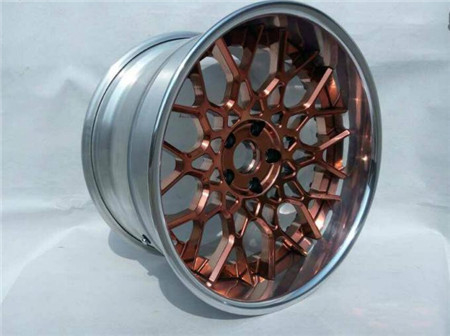 BC07/3 piece wheels for Land rover/deep dish wheels/chrome rims